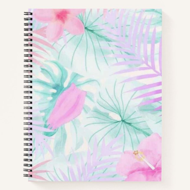 Blume Notizbuch (Vorderseite)
