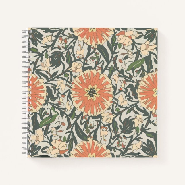 Blume Notizbuch (Vorderseite)