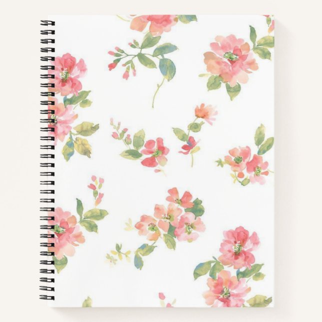 Blume Notizbuch (Vorderseite)