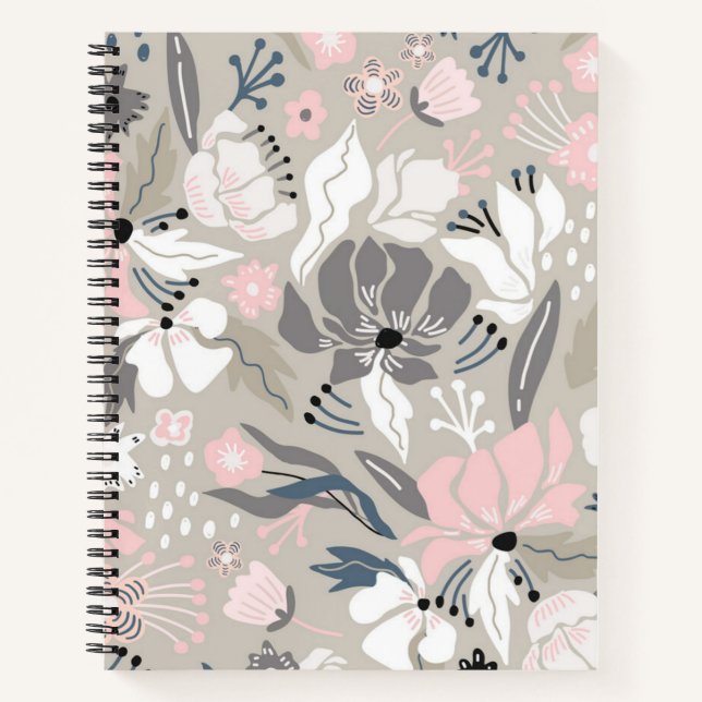 Blume Notizbuch (Vorderseite)