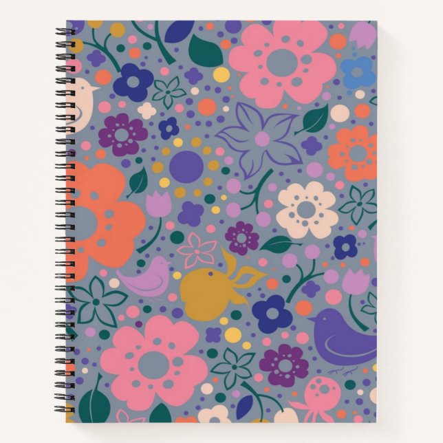 Blume Notizbuch (Vorderseite)