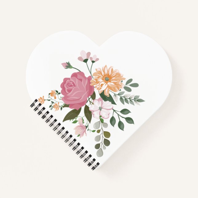 Blume Notizbuch (Vorderseite)