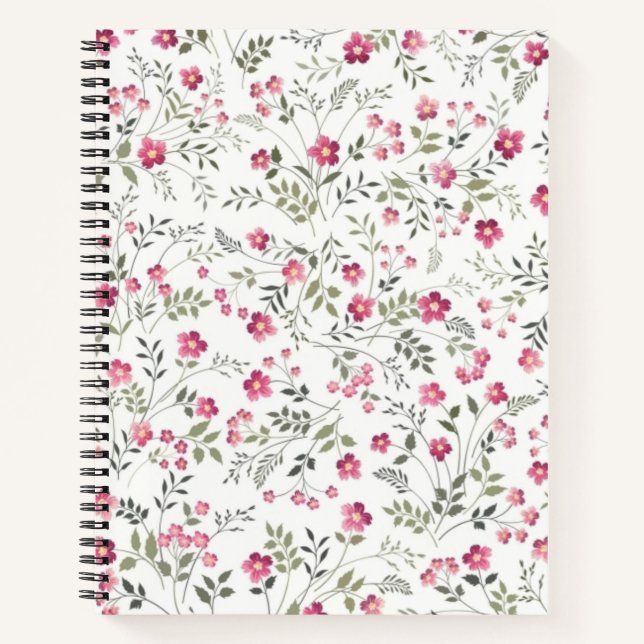 Blume Notizbuch (Vorderseite)