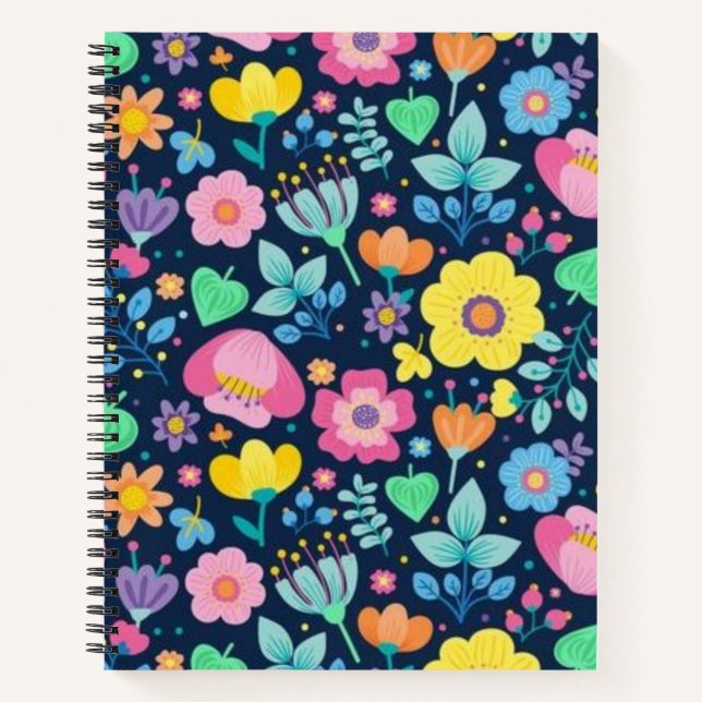 Blume Notizbuch (Vorderseite)