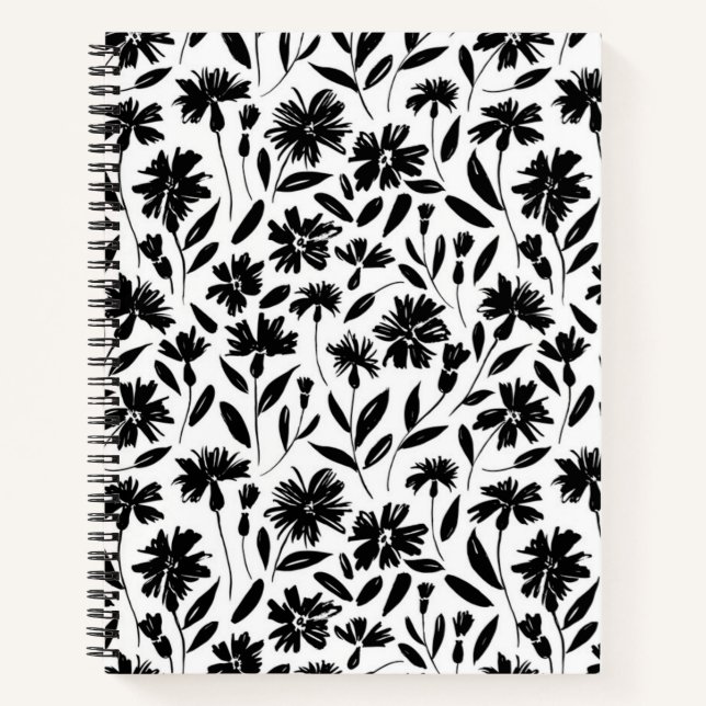 Blume Notizbuch (Vorderseite)