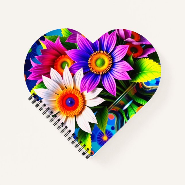 Blume Notizbuch (Vorderseite)