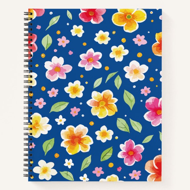 Blume Notizbuch (Vorderseite)