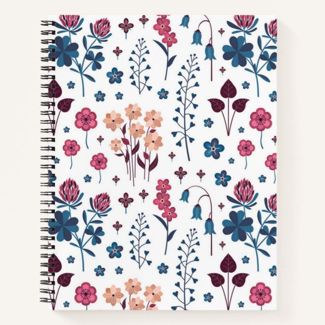 Blume Notizbuch (Vorderseite)