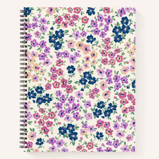 Blume Notizbuch (Vorderseite)