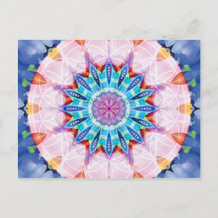 Blume of Life Mandala 12 Karten