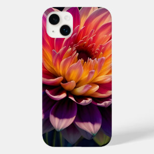 Blume Orange und Pink Dahlia Case-Mate iPhone 14 Plus Hülle