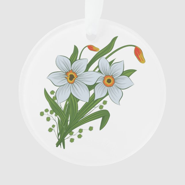 Blume Ornament (Vorderseite)