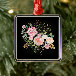 Blume Ornament Aus Metall