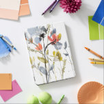 Blume Overlay - Aquarell-Blume und -Stiele iPad Pro Hülle<br><div class="desc">Blume Overlay II von Jennifer Goldberger. Blume und Stiele in einem Aquarellstil.</div>
