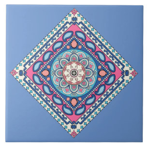 Blume Paisley™ Keramik Fliese