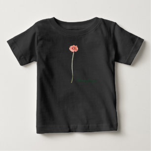 Blume Pale Red Gerbera Baby T-shirt
