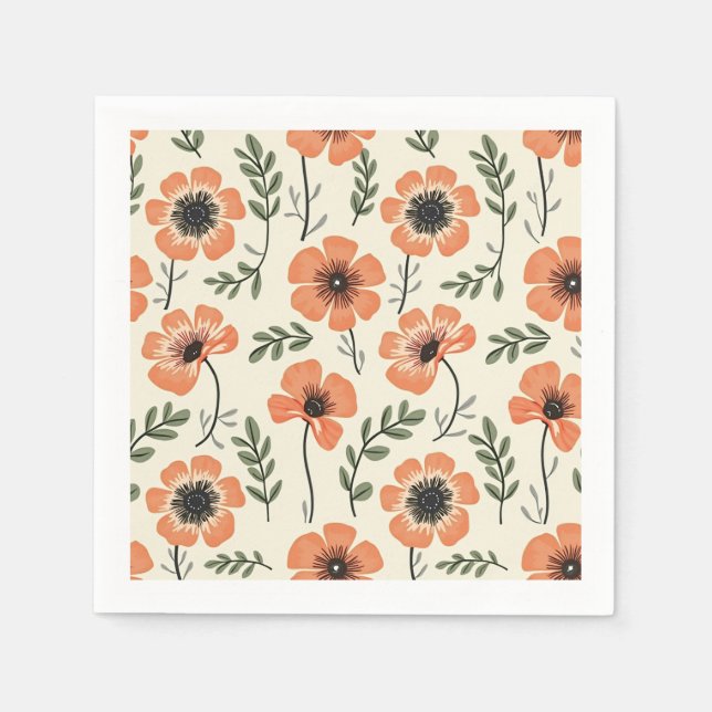 Blume Paper & Party Napkins Serviette (Vorderseite)