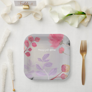 Blume Pappteller