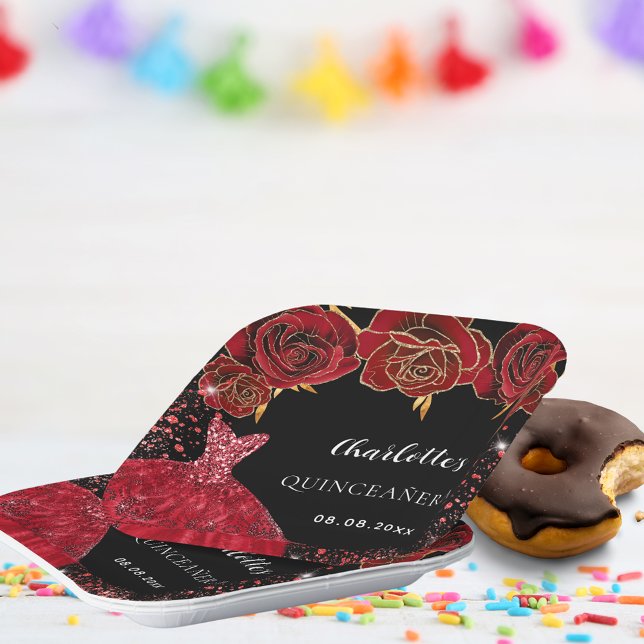 Blume Pappteller (Von Creator hochgeladen)