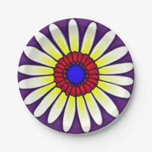 Blume Party Pappteller