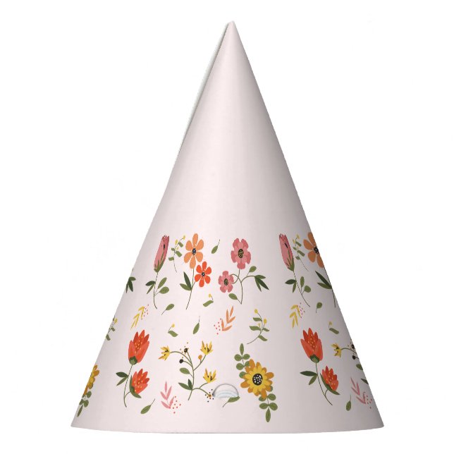 Blume Partyhütchen (Links)