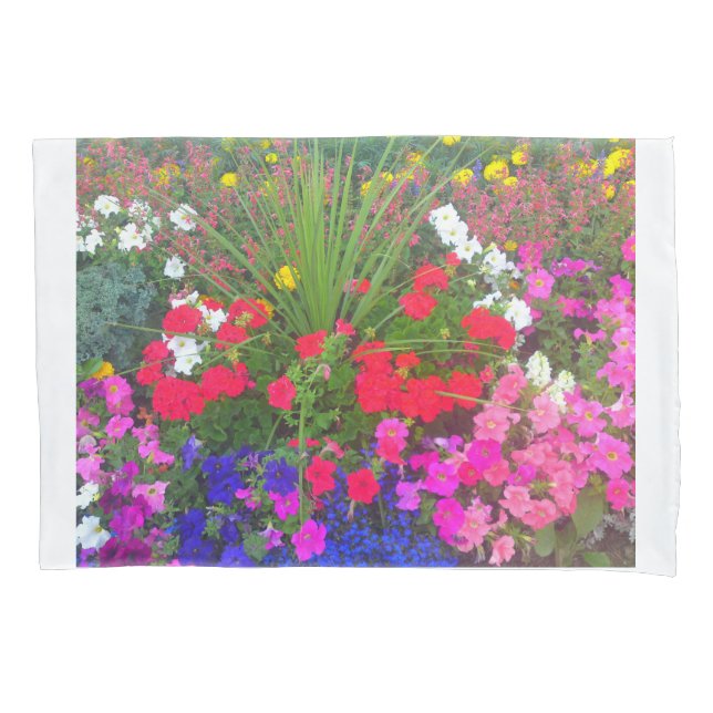 Blume Patchkissen Kissenbezug (Vorderseite)