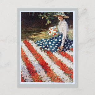 BLUME "PATRIOTIC GARDEN" POSTKARTE