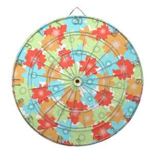 BLUME PATTERN DARTSCHEIBE
