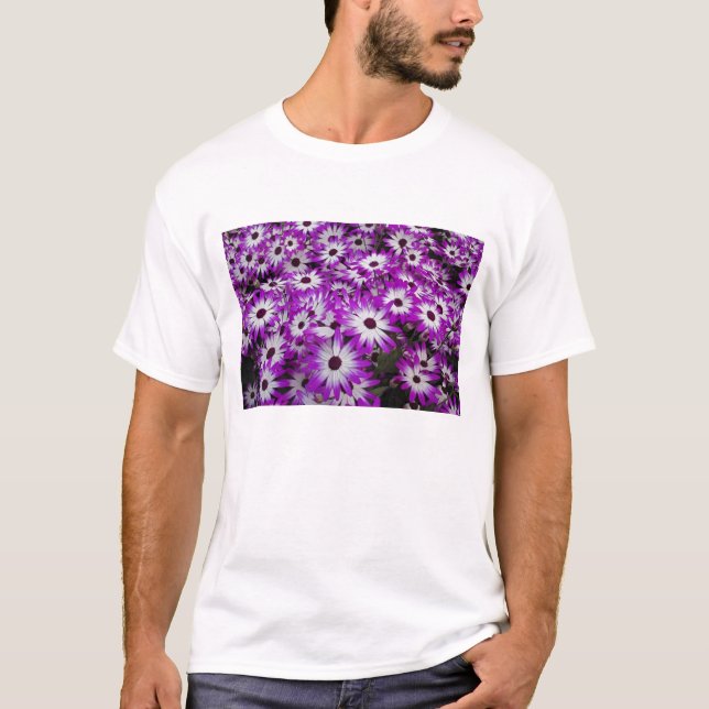 Blume pattern, Kuekenhof Gardens, Lisse, T-Shirt (Vorderseite)