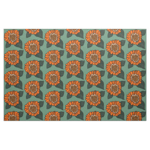 BLUME PATTERN STOFF