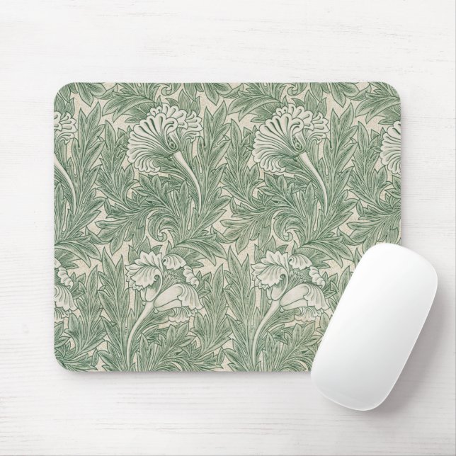 Blume Pattern, William Morris Mousepad (Mit Mouse)