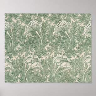Blume Pattern, William Morris Poster