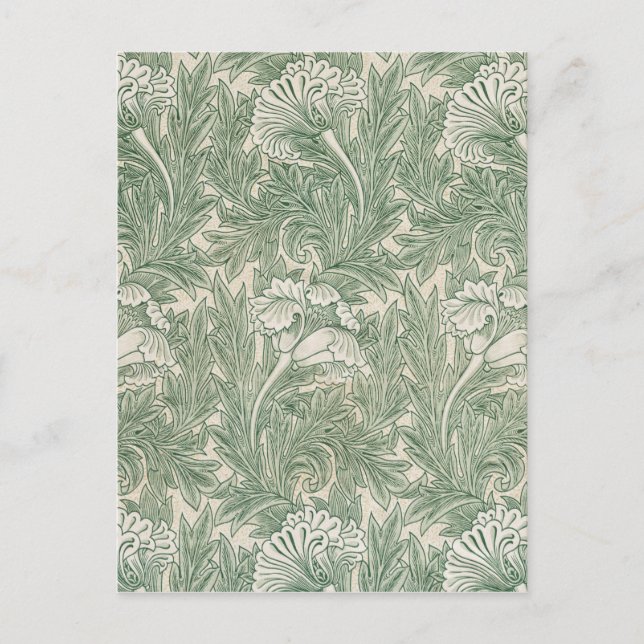 Blume Pattern, William Morris Postkarte (Vorderseite)