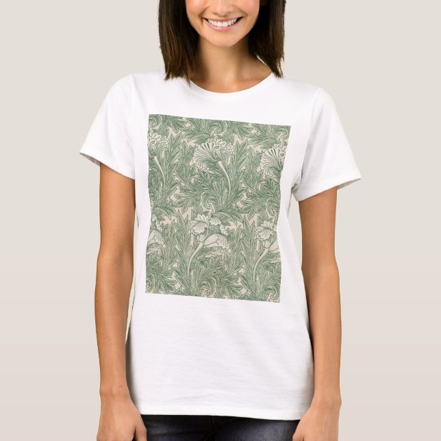 Blume Pattern, William Morris T-Shirt (Vorderseite)