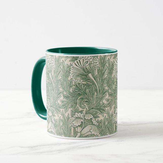 Blume Pattern, William Morris Tasse (Vorderseite Links)