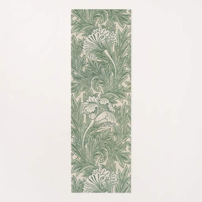 Blume Pattern, William Morris Yogamatte (Vorderseite)