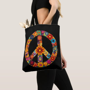 Blume Peace Sign Retro Hippy