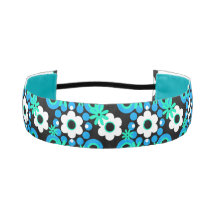 Blume Pearl Donuts Blau Schwarz 2