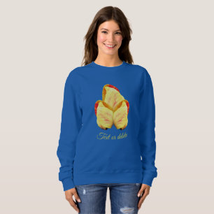 Blume Personalisiert Sweatshirt
