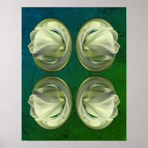 Blume Petals Abstrakt Poster