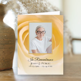 Blume-Petals-Beerdigungsdenkmal-Beileid Dankeskarte