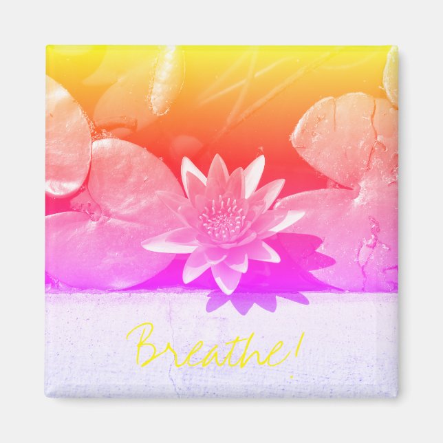Blume Pflanze Magnet für stilisierte Luft (Vorne)