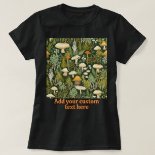 Blume Pilzblumenkern, Naturlandschaft Lover T-Shirt