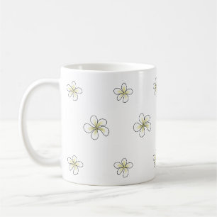 Blume Plumeria Kaffeetasse