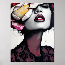 Blume Portrait Poster