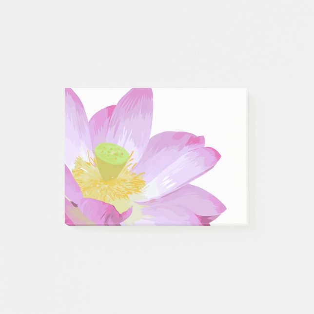 Blume Post-it Klebezettel (Vorderseite)