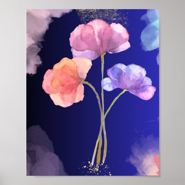 Blume Poster (Vorne)