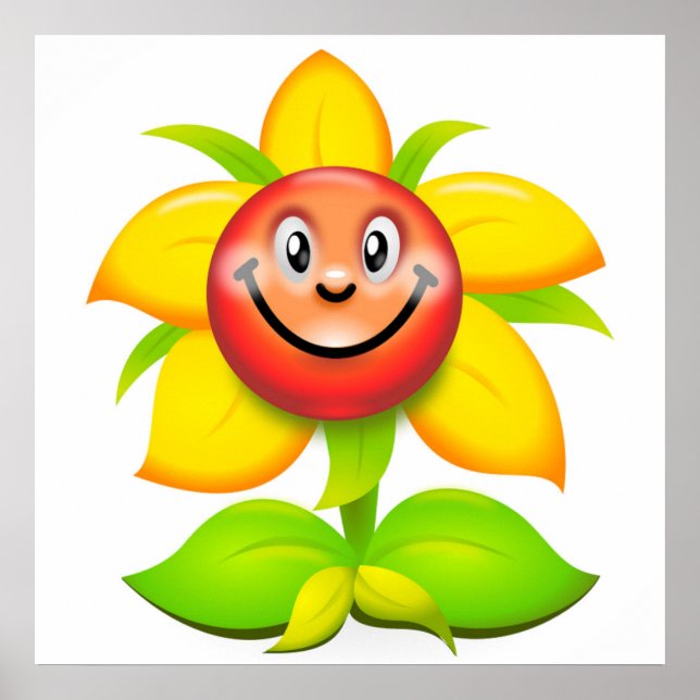 Blume Poster (Vorne)