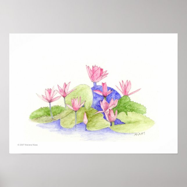 Blume Poster (Vorne)