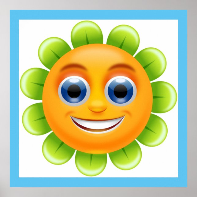 Blume Poster (Vorne)